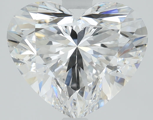 1.58 Carat Heart Cut Lab Grown Diamond VVS2 D