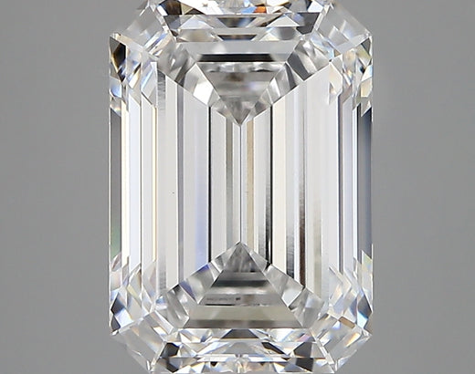 4.01 Carat Emerald Cut Lab Grown Diamond VVS2 D
