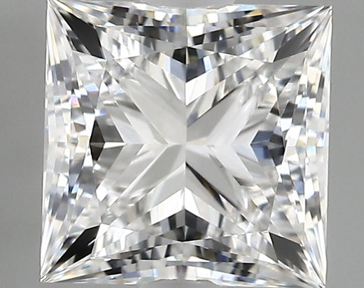 2.07 Carat Princess Cut Lab Grown Diamond VVS2 E