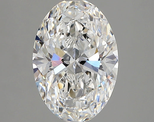 2.27 Carat Oval Cut  Diamond VVS2 E