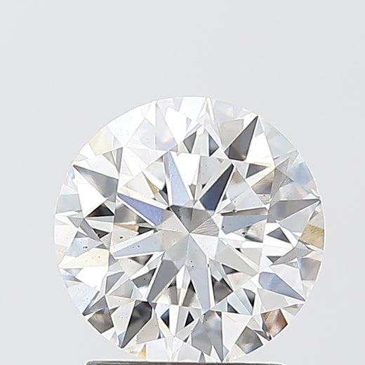 2.02 Carat Round Cut Lab Grown Diamond SI1 E