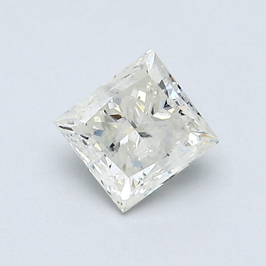 0.70 Carat Princess Cut Natural Diamond I1 L