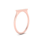 Load image into Gallery viewer, straight-bar-diamond-stacking-ring-in-rose-gold-FD10975BANGLE3-NL-RG.jpg
