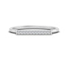 Load image into Gallery viewer, straight-bar-diamond-stacking-ring-in-white-gold-FD10975BANGLE3-NL-WG.jpg