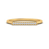 Load image into Gallery viewer, straight-bar-diamond-stacking-ring-in-yellow-gold-FD10975BANGLE3-NL-YG.jpg