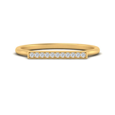 14k Yellow Gold / Diamond / Lab Grown