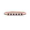 Load image into Gallery viewer, straight-bar-diamond-stacking-ring-with-black-diamond-in-rose-gold-FD10975BGBLACKANGLE3-NL-RG.jpg