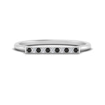 Load image into Gallery viewer, straight-bar-diamond-stacking-ring-with-black-diamond-in-white-gold-FD10975BGBLACKANGLE3-NL-WG.jpg
