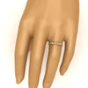Load image into Gallery viewer, straight-bar-diamond-stacking-ring-with-black-diamond-in-yellow-gold-FD10975BGBLACKANGLE3-NL-YG.jpg