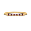 Load image into Gallery viewer, straight-bar-diamond-stacking-ring-with-pink-sapphire-in-yellow-gold-FD10975BGSADRPIANGLE3-NL-YG.jpg