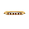Load image into Gallery viewer, straight-bar-diamond-stacking-ring-with-ruby-in-yellow-gold-FD10975BGRUDRANGLE3-NL-YG.jpg