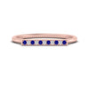 Load image into Gallery viewer, straight-bar-diamond-stacking-ring-with-sapphire-in-rose-gold-FD10975BGSABLANGLE3-NL-RG.jpg