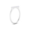 Load image into Gallery viewer, straight-bar-diamond-stacking-ring-with-sapphire-in-white-gold-FD10975BGSABLANGLE3-NL-WG.jpg