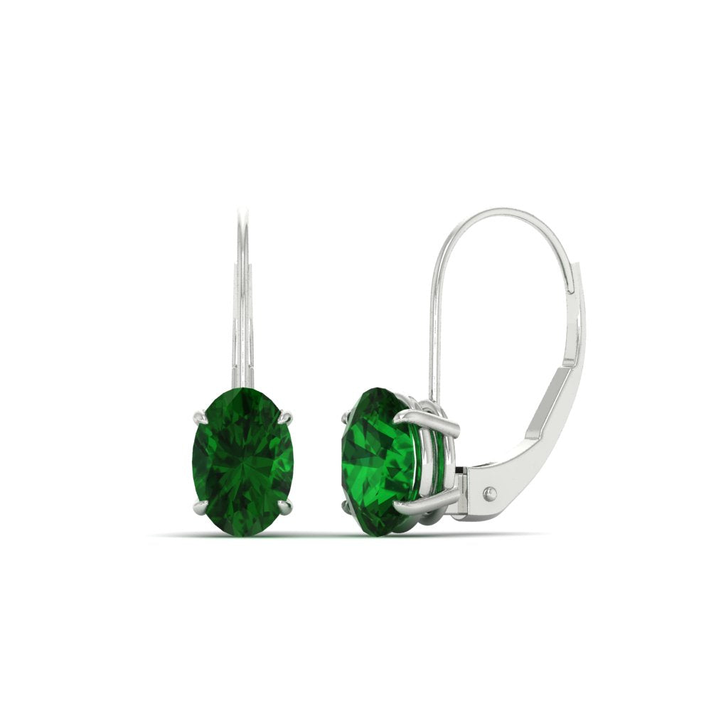 stud-3-carat-oval-emerald-lever-back-earrings-in-white-gold-FDEAR9225OVGEMGR-3.00CT-NL-WG