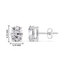 Load image into Gallery viewer, Stud Mens Earring Basket Oval Shaped