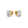 Load image into Gallery viewer, Stud Mens Earring Basket Oval Shaped