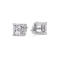 Thumbnail 83 - Asscher Cut Diamond Stud Earring