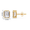 Load image into Gallery viewer, stud-earring-emerald-diamond-bezel-3-carat-in-yellow-gold-FD-EAR10516EMANGLE2-3.00CT-NL-YG-HW.jpg?v=1764054158