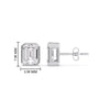Load image into Gallery viewer, stud-earring-emerald-diamond-bezel-one-carat-in-white-gold-FD-EAR10516EMANGLE2-1.00CT-NL-WG-HW_312ad298-922b-4404-b87b-6bbac37c115b.jpg?v=1748855944