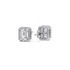 Load image into Gallery viewer, stud-earring-emerald-diamond-bezel-one-carat-in-white-gold-FD-EAR10516EMANGLE3-1.00CT-NL-WG_16407e29-9fd8-4dff-8375-080ec2523823.jpg?v=1748855944