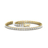Load image into Gallery viewer, stunning-10-ct-princess-diamond-bracelet-in-yellow-gold-FDBRC10450PRANGLE4-10.00CT-NL-YG_f2bc38ac-d365-43ef-8a95-f5c66a50803b