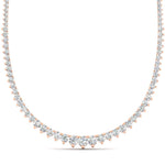 Load image into Gallery viewer, stunning-diamond-8-carat-tennis-necklace-set-in-FDNK11299RO-ANGLE1-8.00CT-NL-RG