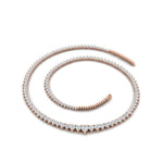 Load image into Gallery viewer, stunning-diamond-8-carat-tennis-necklace-set-in-FDNK11299RO-ANGLE1-8.00CT-NL-RG