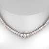Load image into Gallery viewer, stunning-diamond-8-carat-tennis-necklace-set-in-FDNK11299RO-ANGLE1-8.00CT-NL-RG