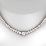 Load image into Gallery viewer, stunning-diamond-8-carat-tennis-necklace-set-in-FDNK11299RO-ANGLE1-8.00CT-NL-RG