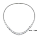Load image into Gallery viewer, stunning-diamond-8-carat-tennis-necklace-set-in-FDNK11299RO-ANGLE1-8.00CT-NL-WG