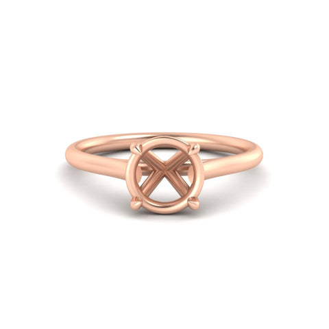 Comfort Fit Semi Mount Ring
