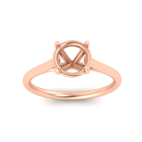 Comfort Fit Semi Mount Ring