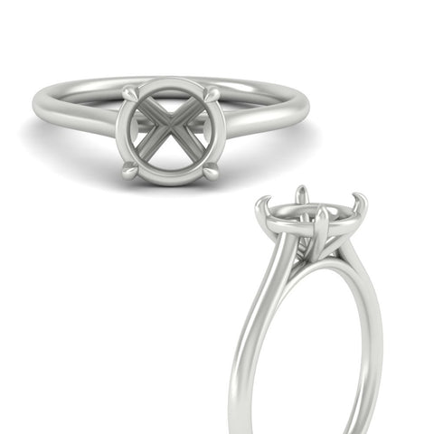 Comfort Fit Semi Mount Ring