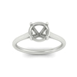 Load image into Gallery viewer, stunning-solitaire-semi-mount-ring-in-platinum-FD11296SMRANGLE5-NL-WG