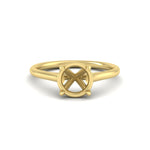 Load image into Gallery viewer, stunning-solitaire-semi-mount-ring-in-yellow-gold-FD11296SMR-NL-YG