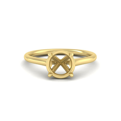 Comfort Fit Semi Mount Ring