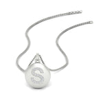 Load image into Gallery viewer, stylish-s-letter-diamond-pendant-in-white-gold-FDPD11312S-NL-WG

