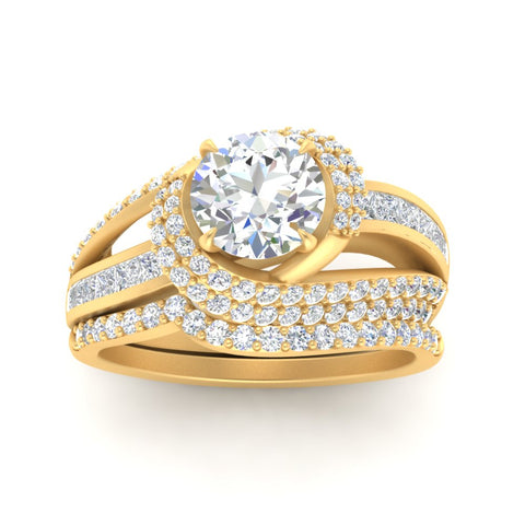 swirl-bridal-set-round-halo-diamond-with-baguette-in-FD10355ROANGLE3-NL-YG