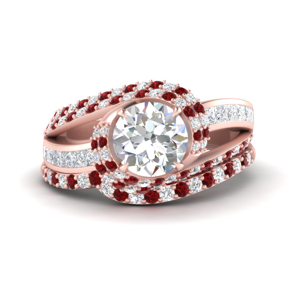 swirl-bridal-set-round-halo-ruby-with-baguette-in-FD10355ROGRUDRANGLE3-NL-RG