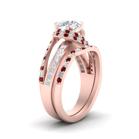 swirl-bridal-set-round-halo-ruby-with-baguette-in-FD10355ROGRUDRANGLE3-NL-RG