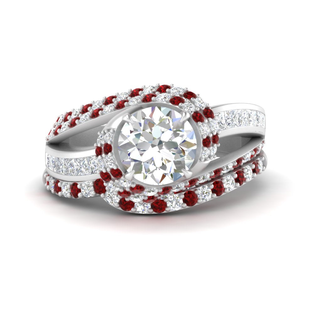 swirl-bridal-set-round-halo-ruby-with-baguette-in-FD10355ROGRUDRANGLE3-NL-WG