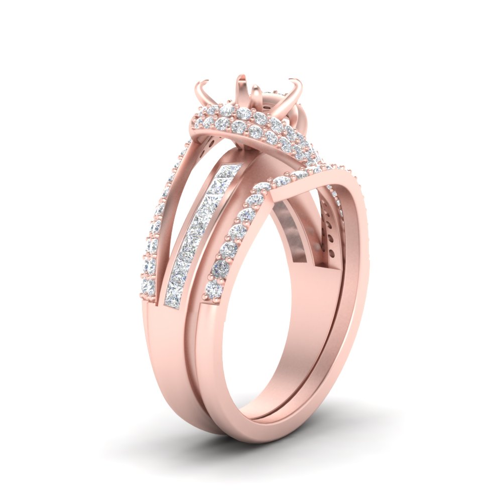 swirl-bridal-set-semi-mount-halo-diamond-with-baguette-in-FD10355SMANGLE3-NL-RG