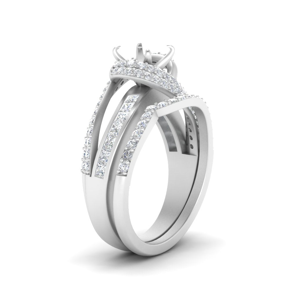 swirl-bridal-set-semi-mount-halo-diamond-with-baguette-in-FD10355SMANGLE3-NL-WG