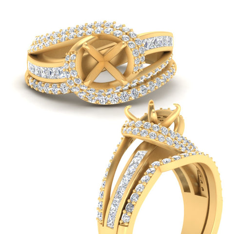 swirl-bridal-set-semi-mount-halo-diamond-with-baguette-in-FD10355SMANGLE3-NL-YG