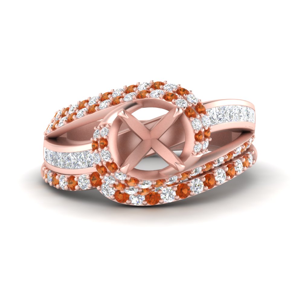 swirl-bridal-set-semi-mount-halo-orange-sapphire-with-baguette-in-FD10355SMGSAORANGLE3-NL-RG