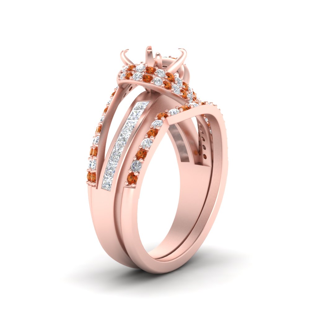swirl-bridal-set-semi-mount-halo-orange-sapphire-with-baguette-in-FD10355SMGSAORANGLE3-NL-RG