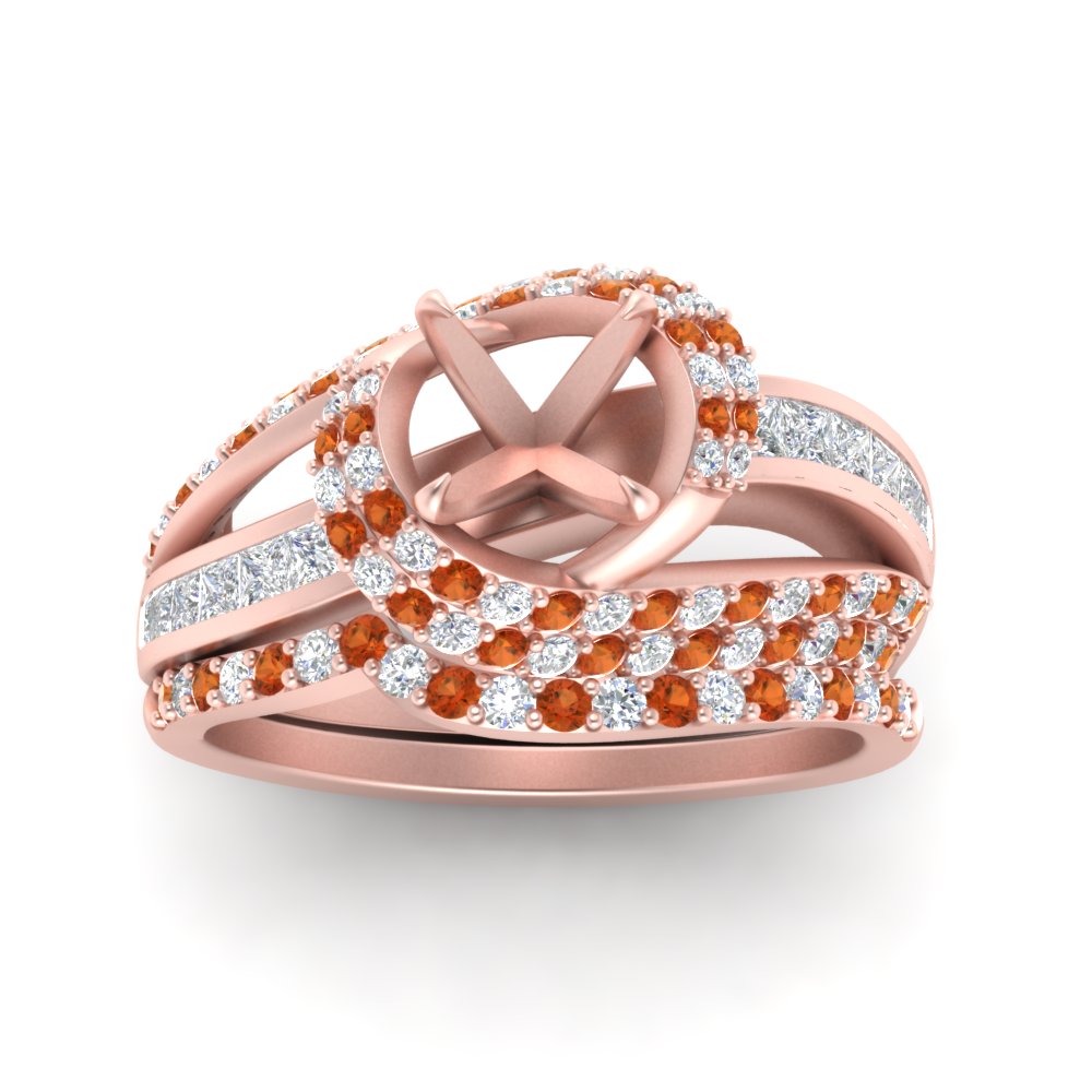 swirl-bridal-set-semi-mount-halo-orange-sapphire-with-baguette-in-FD10355SMGSAORANGLE3-NL-RG