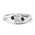 Thumbnail 25 - swirl-bypass-3-stone-black-diamond-engagement-ring-in-white-gold-FD8896RORGBLACK-NL-WG