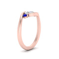 Thumbnail 33 - swirl-bypass-3-stone-sapphire-engagement-ring-in-rose-gold-FD8896RORGSABLANGLE2-NL-RG
