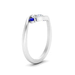 Load image into Gallery viewer, Swirl Bypass 3 Stone Ring
